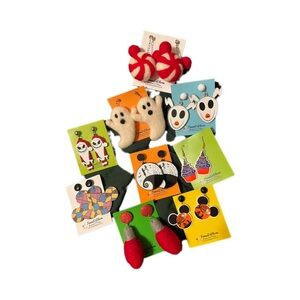 Brand new femmedebloom 9 pairs of earrings.